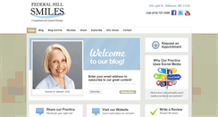 Desktop Screenshot of federalhillsmilesblog.com